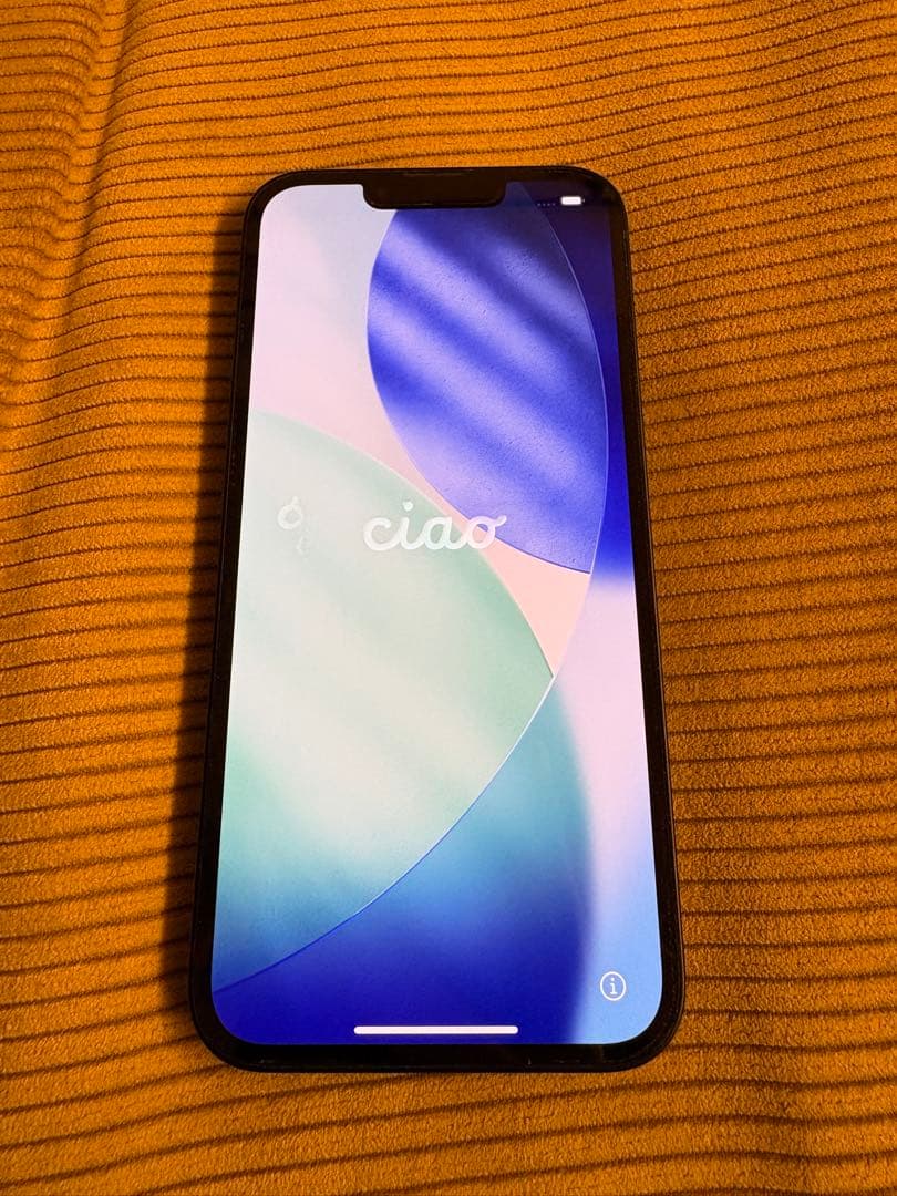 iPhone 13 ミッドナイト128GB au SIMロック解除済み