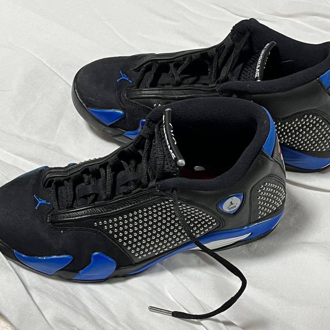 supreme Air Jordan 14 ブラック/ブルー 箱無し