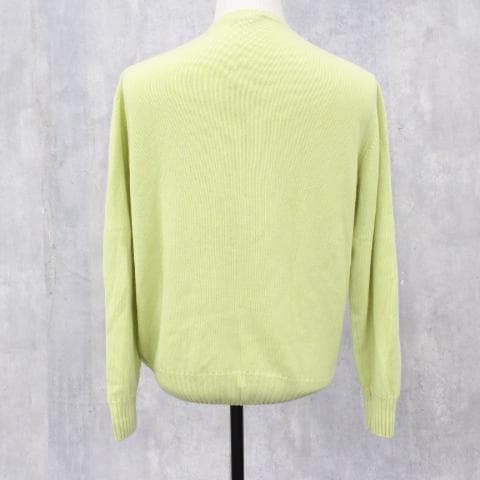 ◇良品 Loro Piana ベビーイエロー クルーネックニット カシミヤ