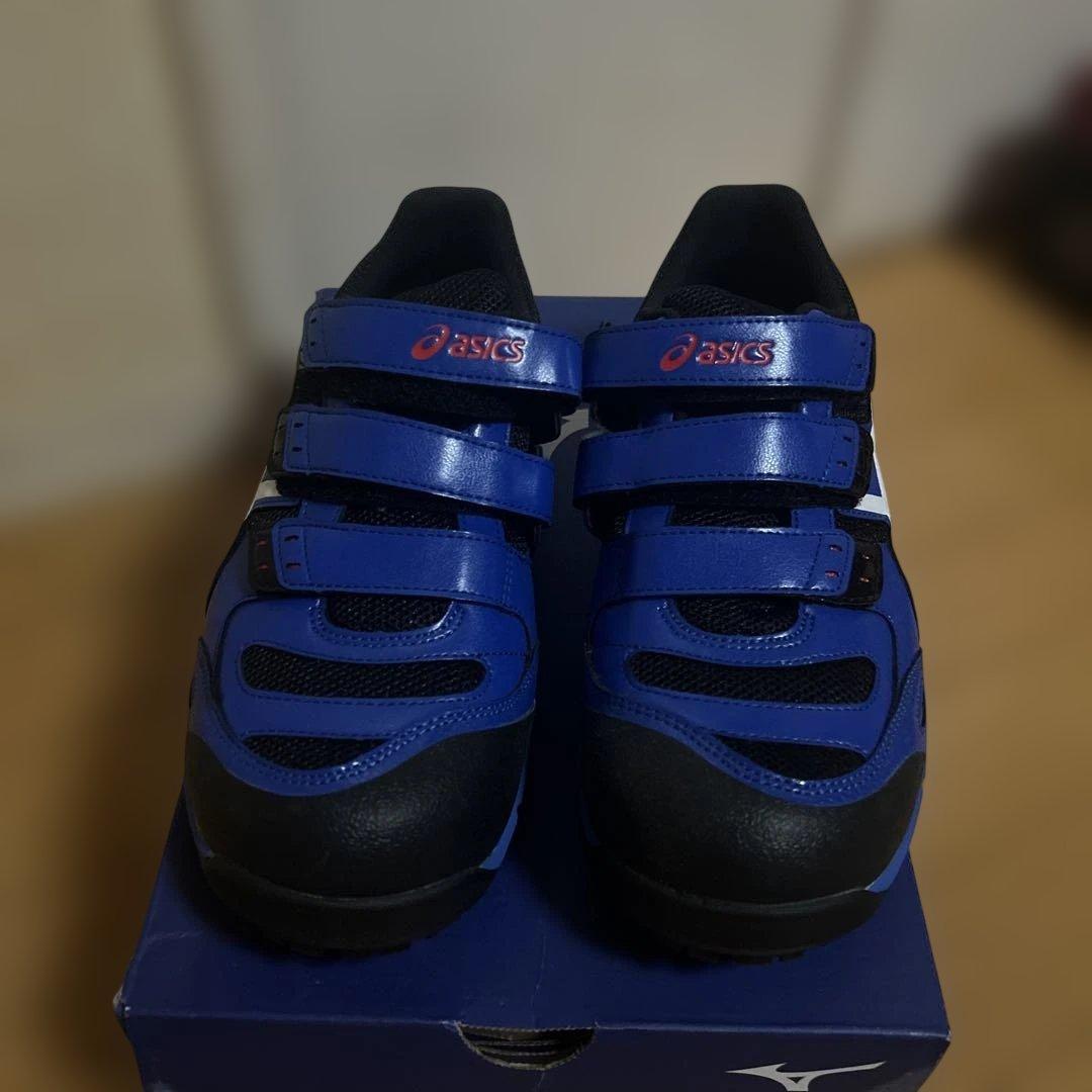 アシックス安全靴25センチ