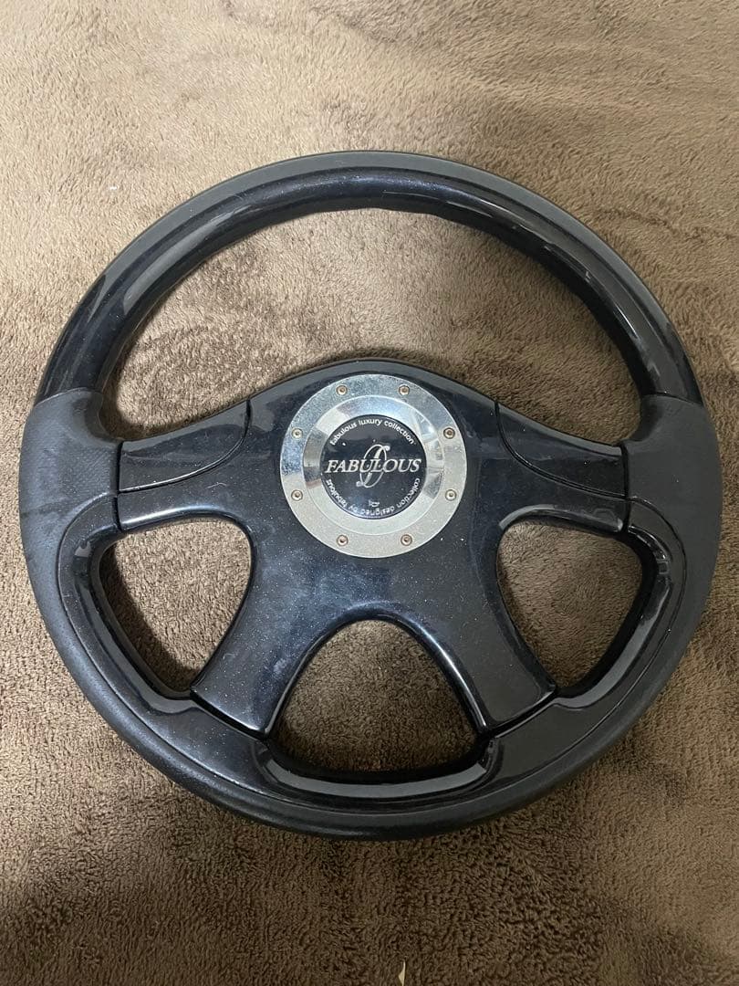 FABULOUS ファブレス ステアリング 360mm 当時物