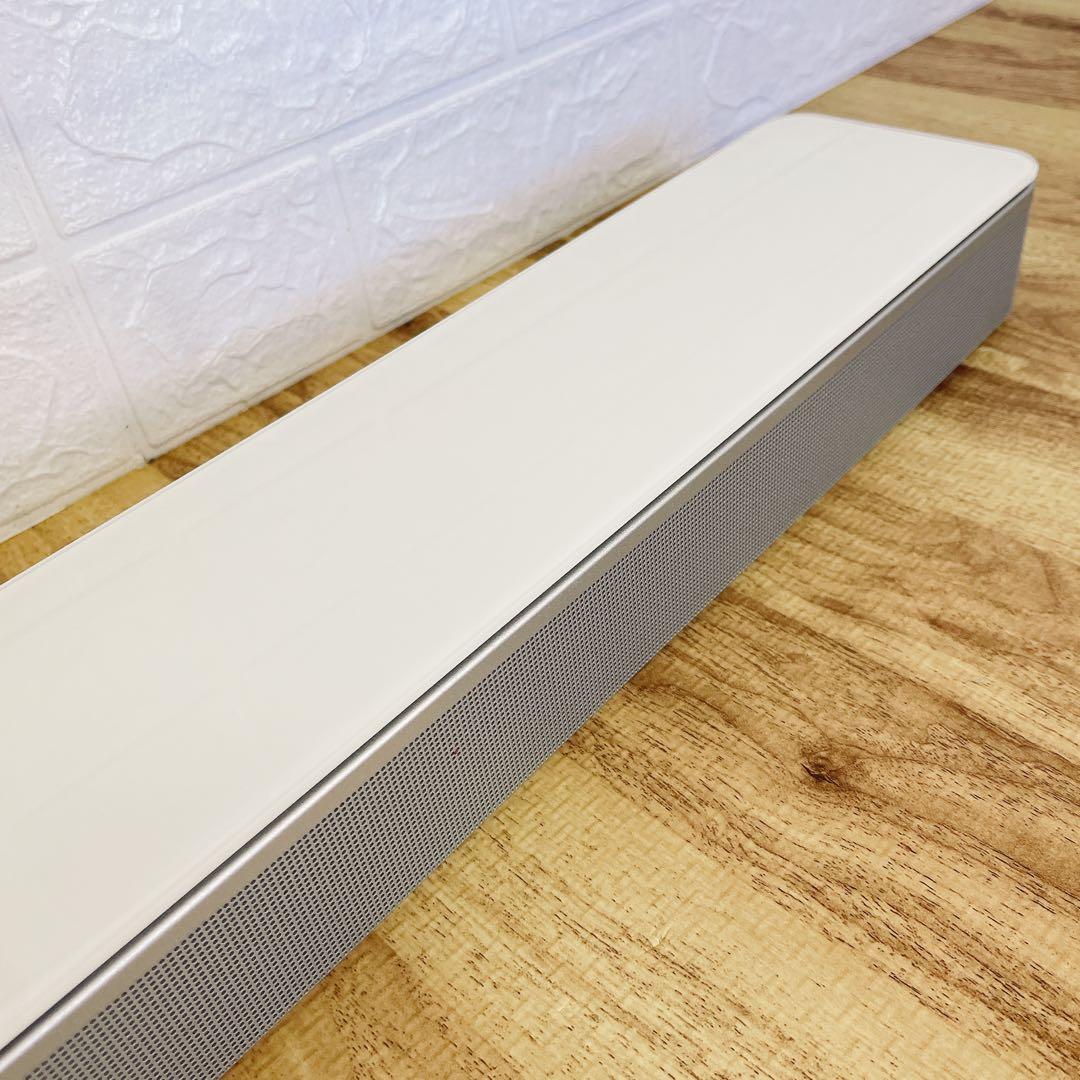 【美品】BOSE サウンドバー ホワイト 美品　動作確認済　SOUNDBAR