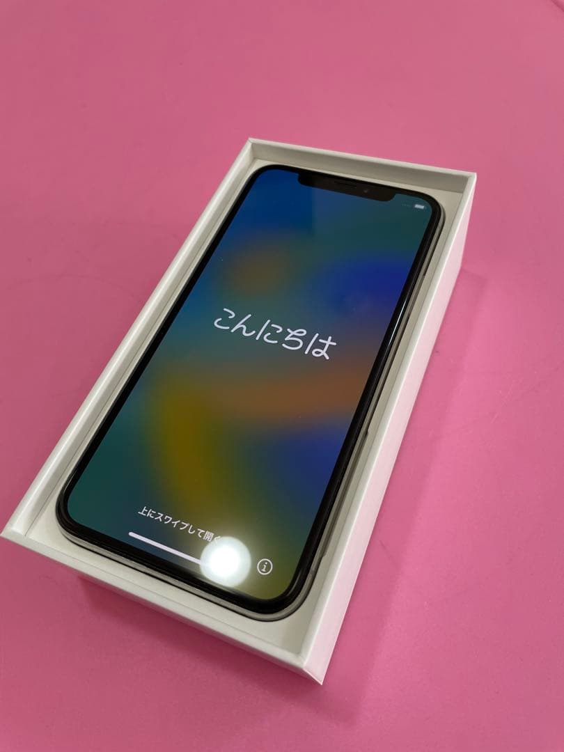 Apple iPhone X シルバー 64GB