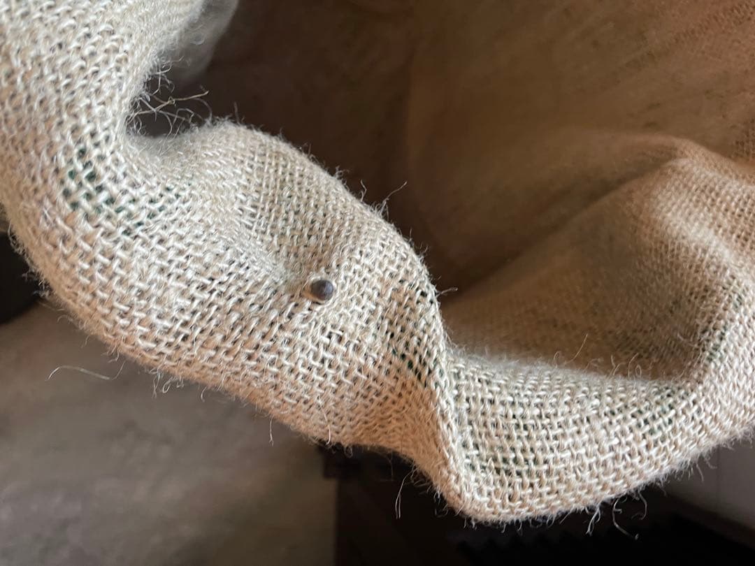 ヴィンテージ コーヒー麻袋 アイアンスタンド 収納 店舗什器