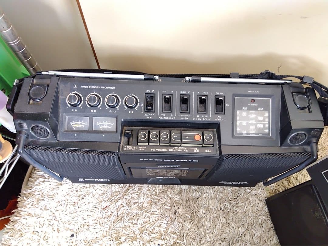 ナショナルラジオカセットまとめ売りジャンク品