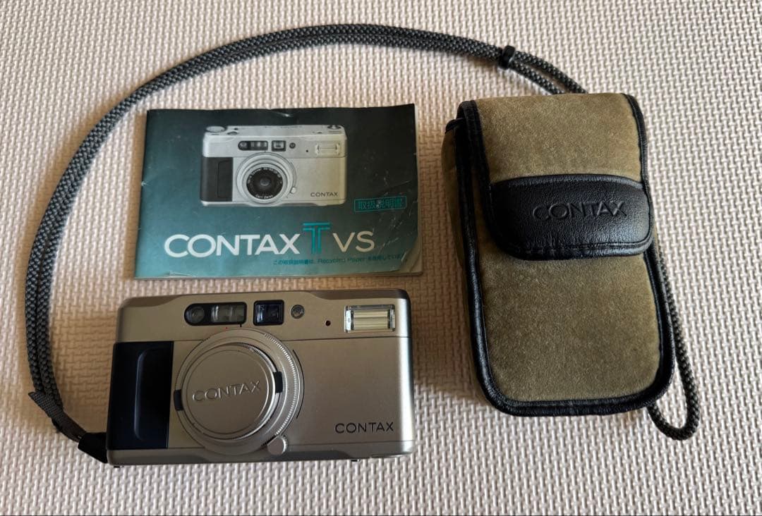 CONTAX TVS DATA BACK コンタックス フィルムカメラ