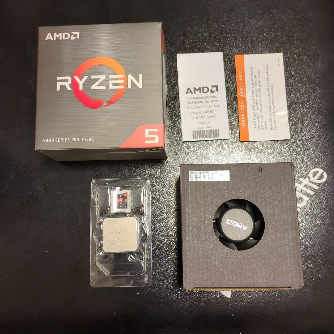 AMD Ryzen 5 5600 プロセッサー + クーラー