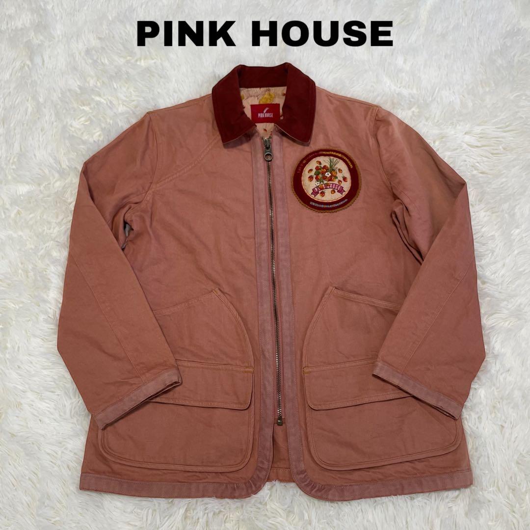 PINK HOUSE ピンクハウス デニムジャケット ウサギ刺繍 ワッペン 希少