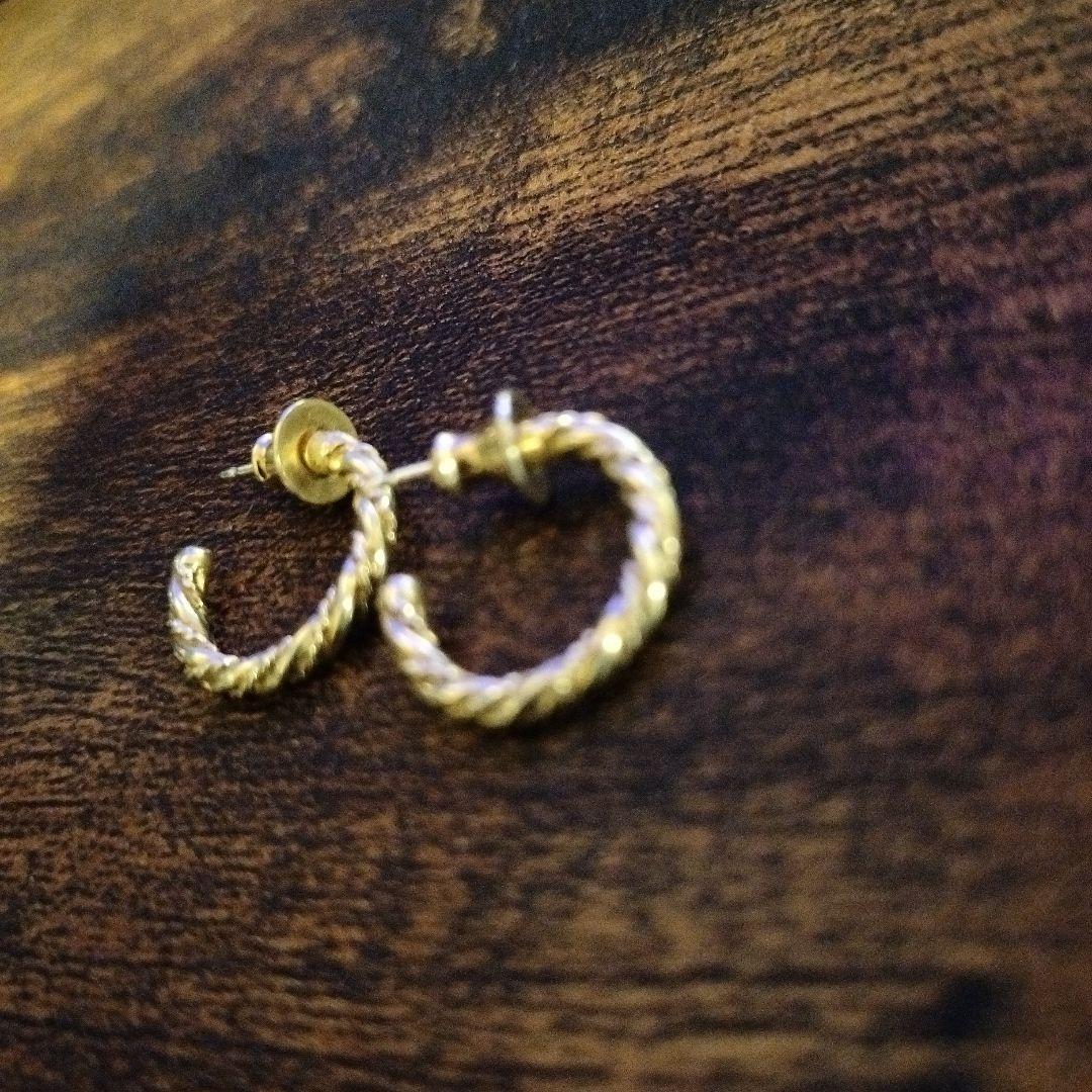 Cootie productions ピアス　シルバー　ゴールド