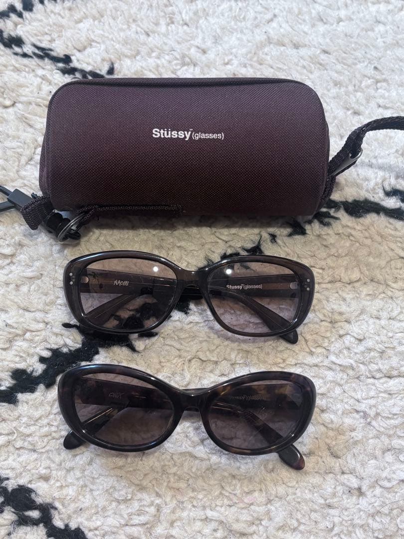 Stussy サングラス CINDY NAOMI ケース付き ステューシー