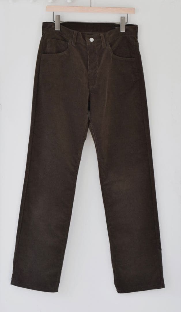 H*.様 COMOLI コモリ 23AW コーデュロイパンツ ブラウン サイズ1
