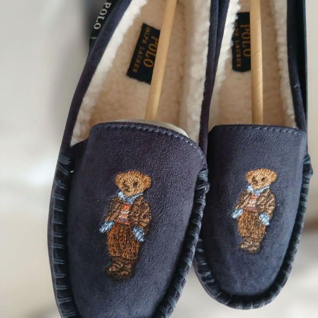 POLO ベアネイビー モカシン