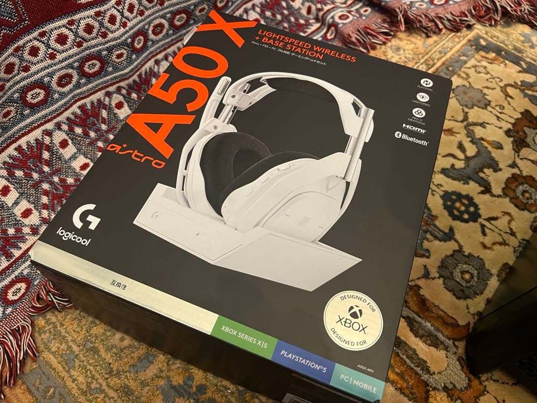 ASTRO A50X ホワイト Logicool G A50X-WH