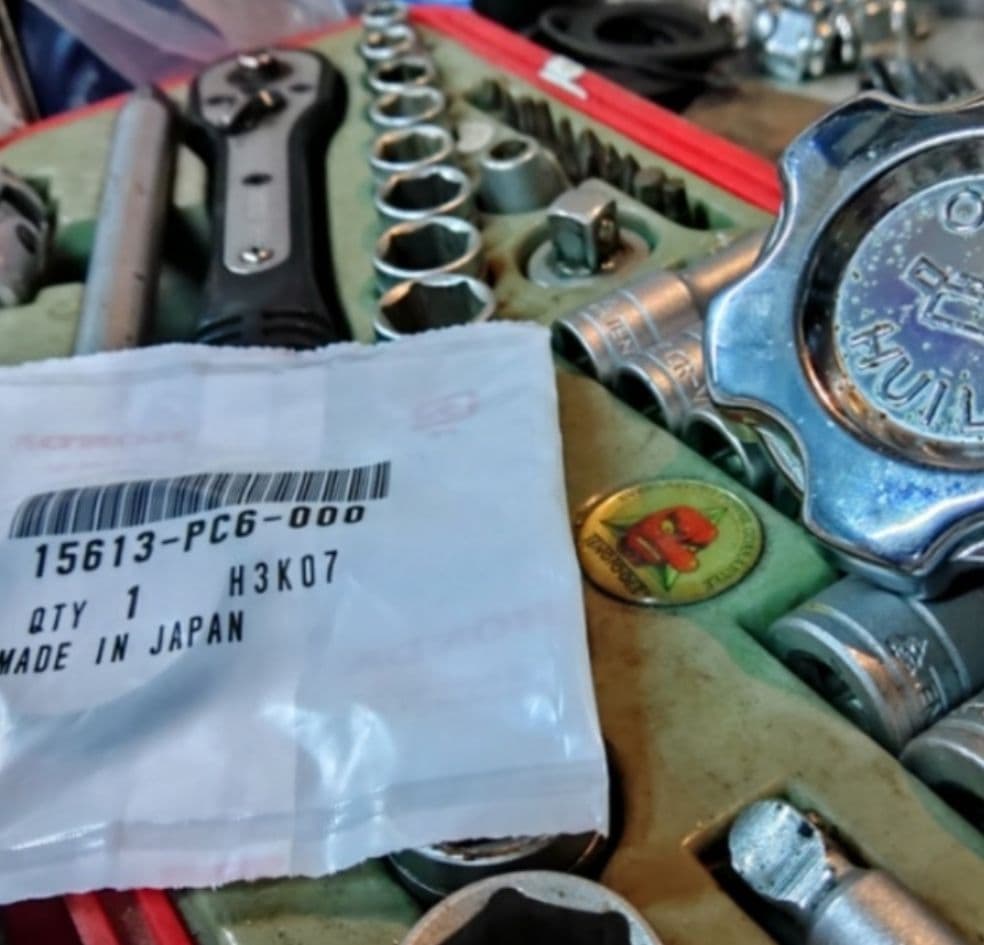 honda ek9 オイルフィラーキャップ