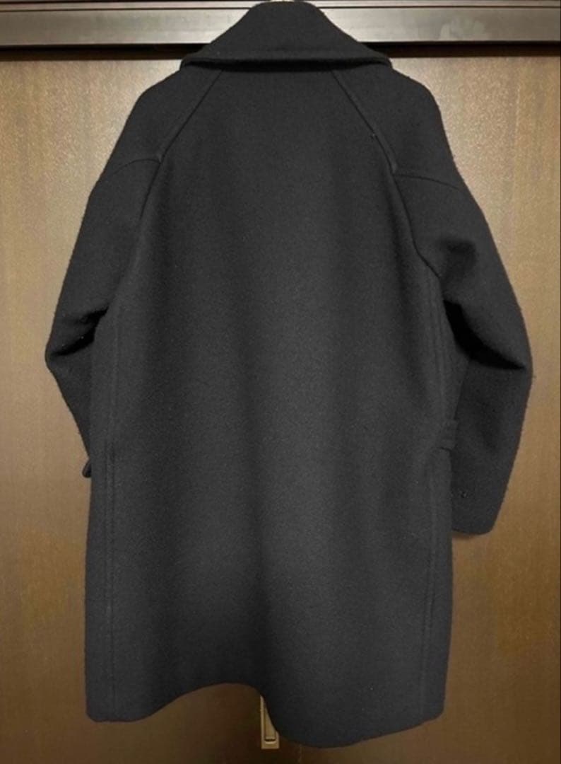 COMOLI ウールショールカラーコート　size1