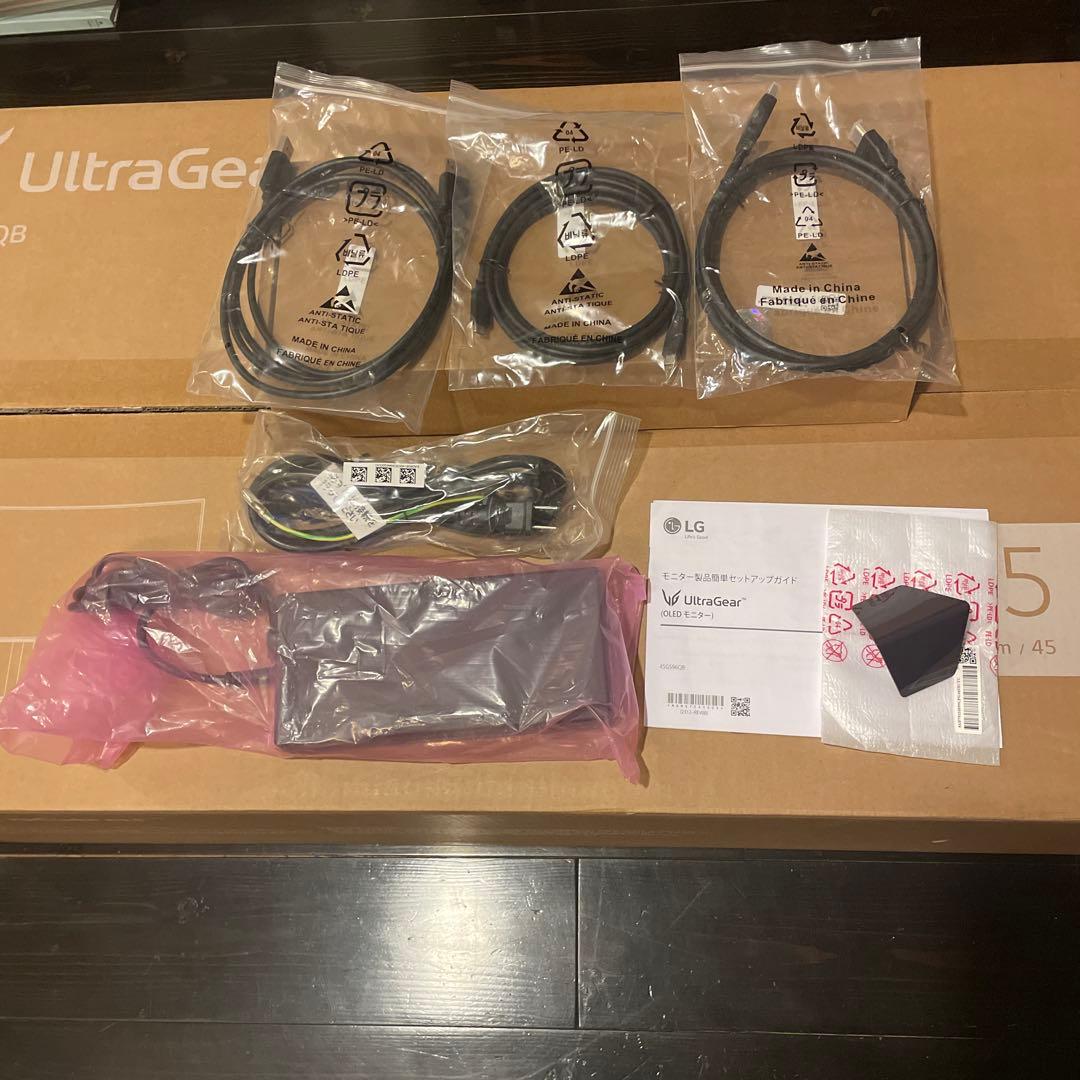 LG ゲーミング モニター UltraGear OLED 45GS96QB-B
