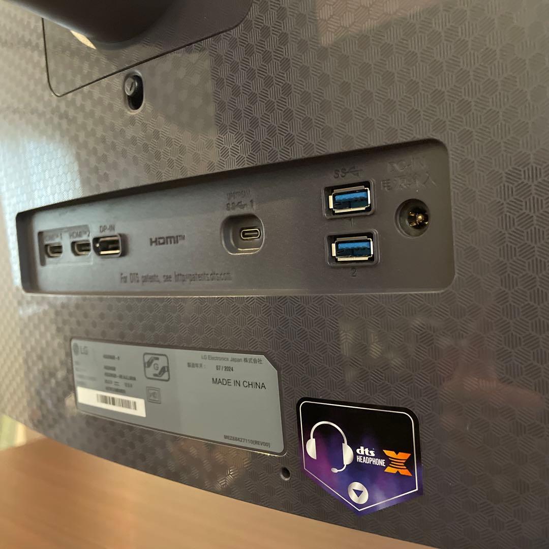 LG ゲーミング モニター UltraGear OLED 45GS96QB-B