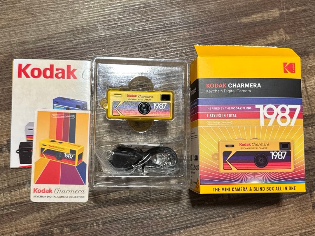 KODAK CHARMERA キーチェーン イエロー