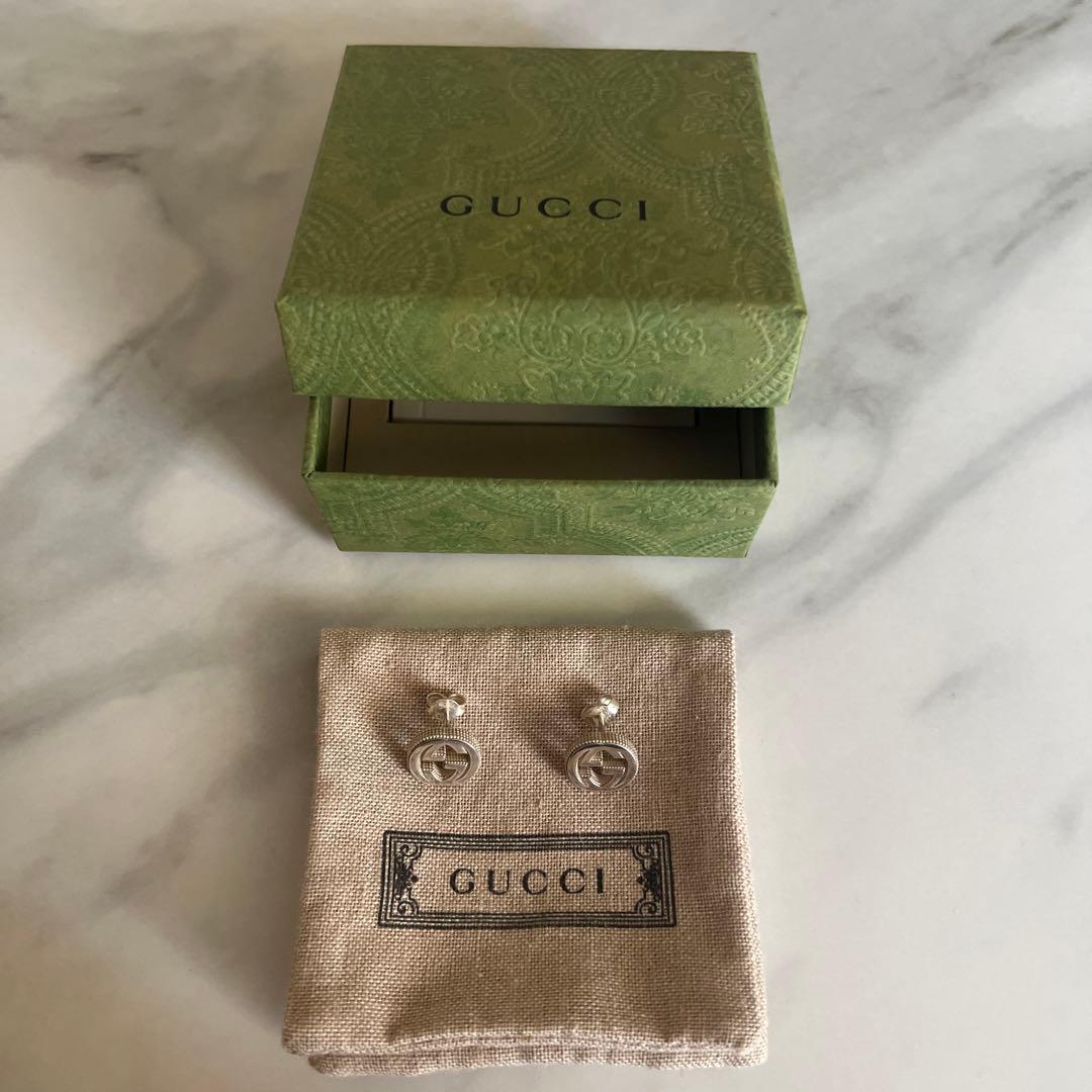 C*)様 GUCCI ダブルGロゴ ピアス(両耳用) 定価45000
