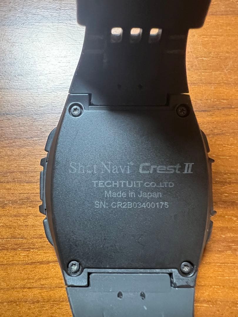 【極美品】Shot Navi (ショットナビ)クレスト2 ブラック