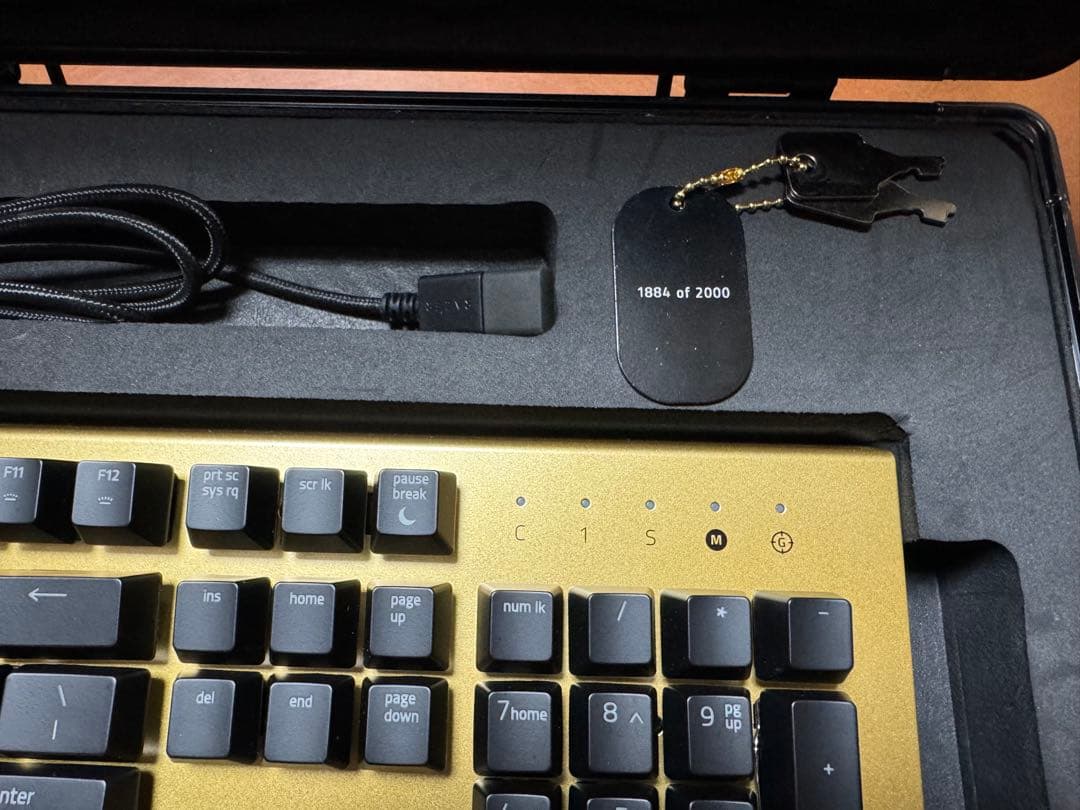 キーボード RAZER BLACKWIDOW GOLD