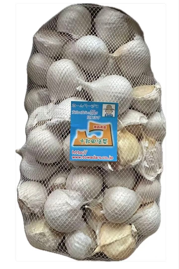 大粒にんにく バラにんにく1kg 青森県産にんにく　ホワイト六片種にんにく