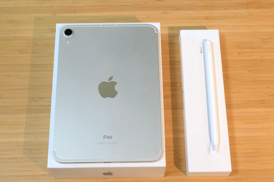 iPad mini 第6世代 64GB Cellular 純正ペン付き