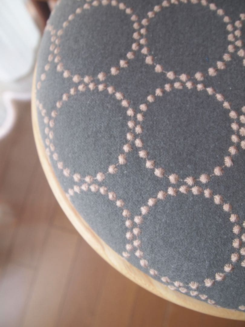 piroroさん専用 ミナペルホネン ハンドメイド ラウンドスツール 生地 椅子