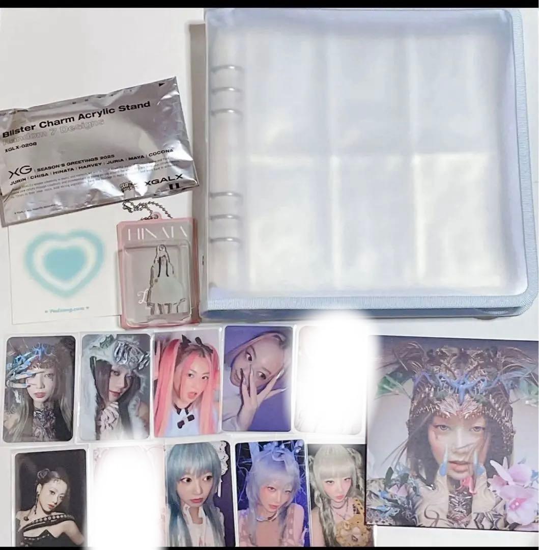 XG ヒナタ　まとめ売り　ラキドロ　トレカ　バインダー　アルバム　アクスタトレカ