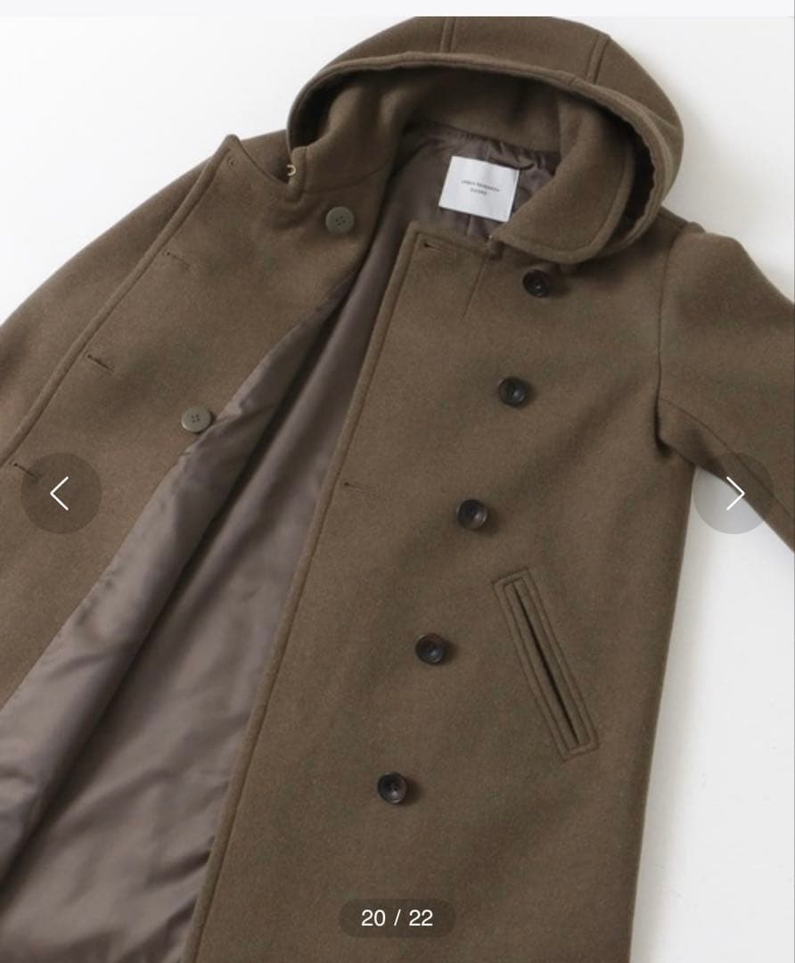 試着のみ！アーバンリサーチ　ドアーズ　ショールカラー2WAYロングコート