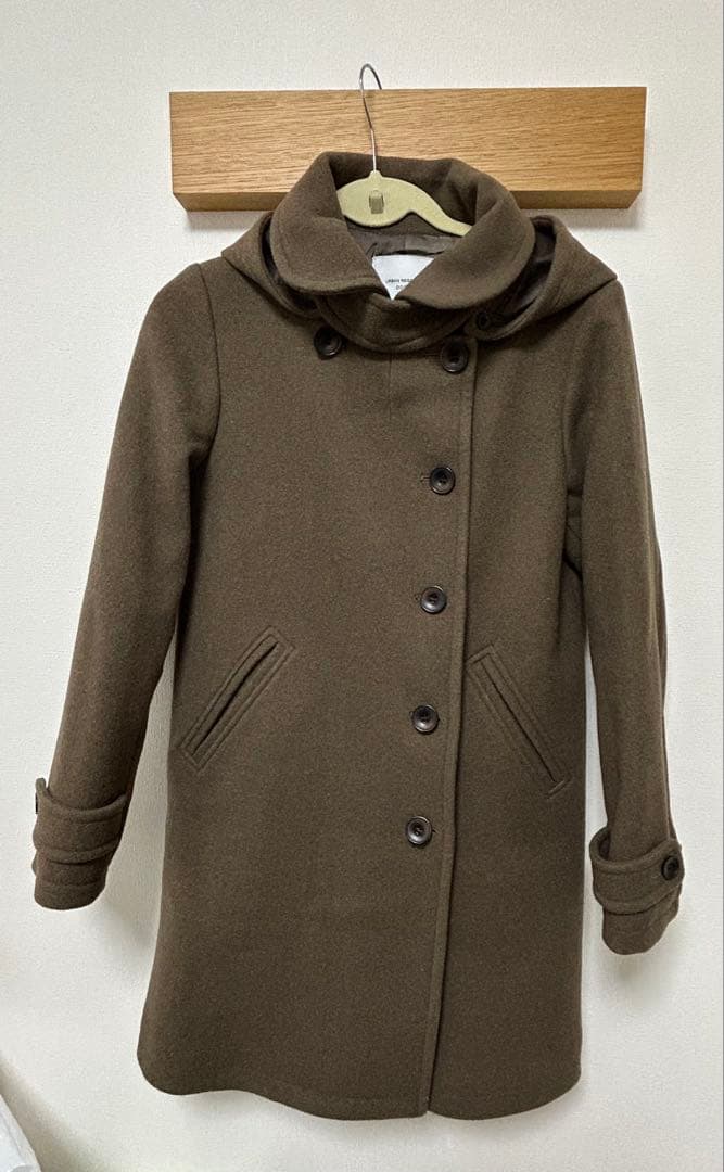 試着のみ！アーバンリサーチ　ドアーズ　ショールカラー2WAYロングコート