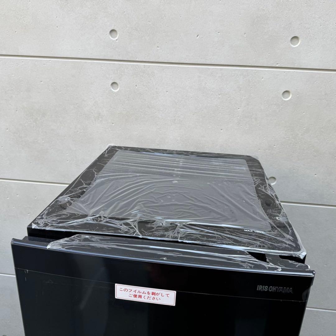 223⭐️2025年製★新品、未使用品★アイリス　冷蔵庫　ブラック　黒　一人暮らし