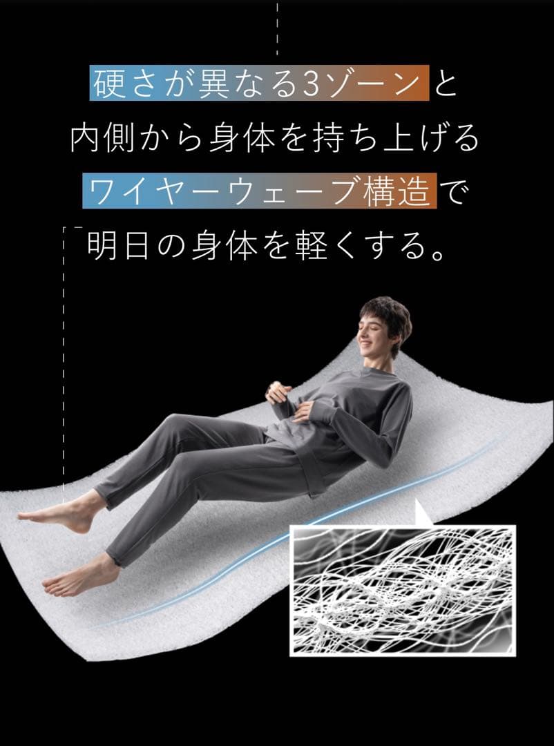 超良品！ブレインスリープ マットレス （ダブル）