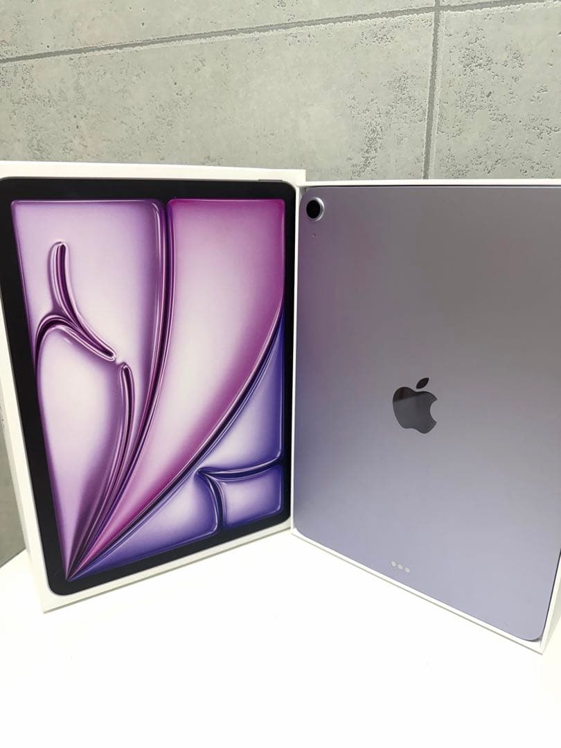 【極美品】Apple iPad Air (M3)11 パープル本体 充電器付き