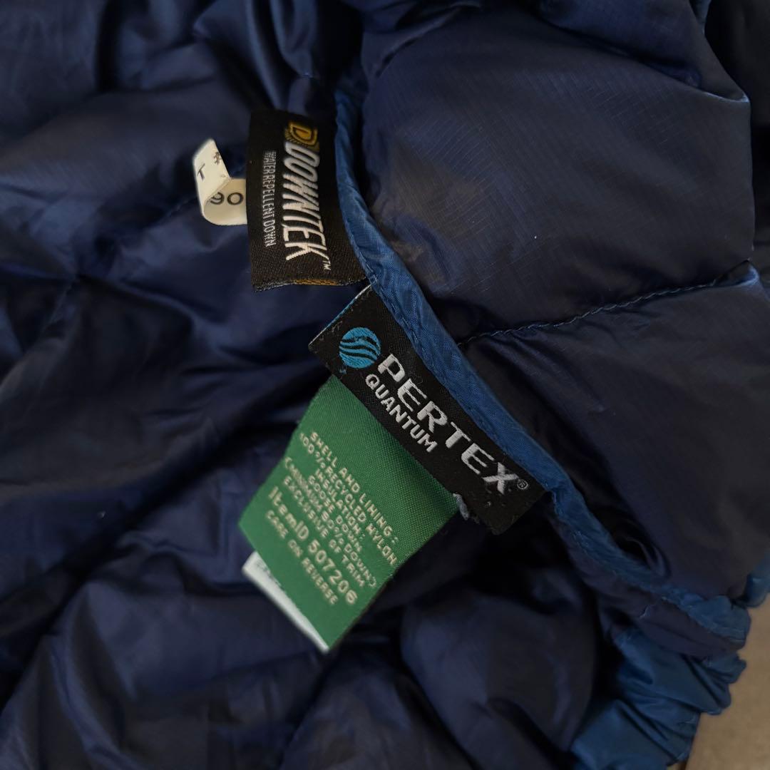 【極暖850fil⭐️】極暖L.L.Bean ダウンジャケット　ブルー　青色　XL