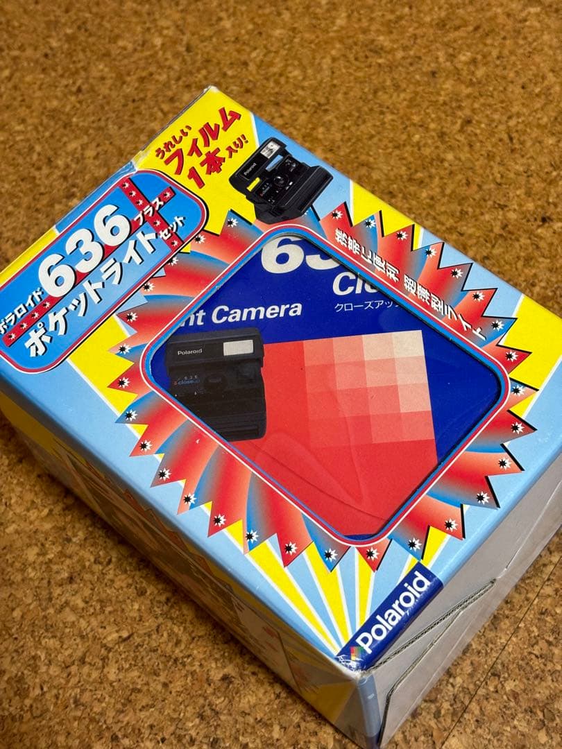 【未使用品】ポラロイドカメラ(Polaroid 636)