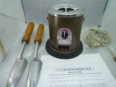 やんちゃん。　タキイ　電化鏝　和裁こて　和裁コテ　　鏝２本付