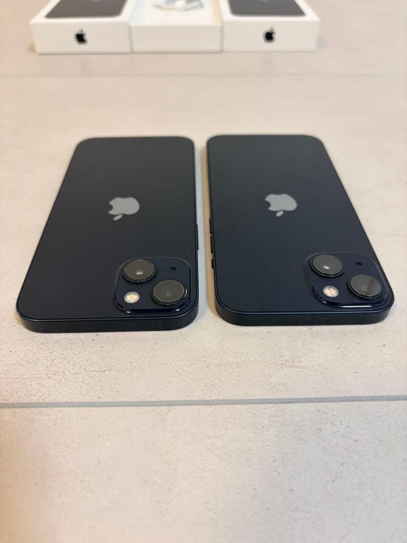 Apple iPhone 13 ミッドナイト 128GB 2台