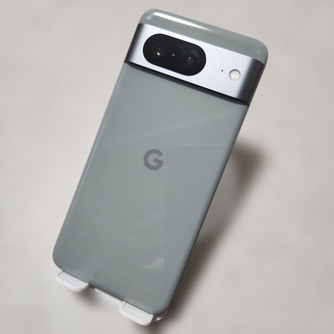 Google Pixel8 Hazel 128GB 付属品完備/ガラスフィルム