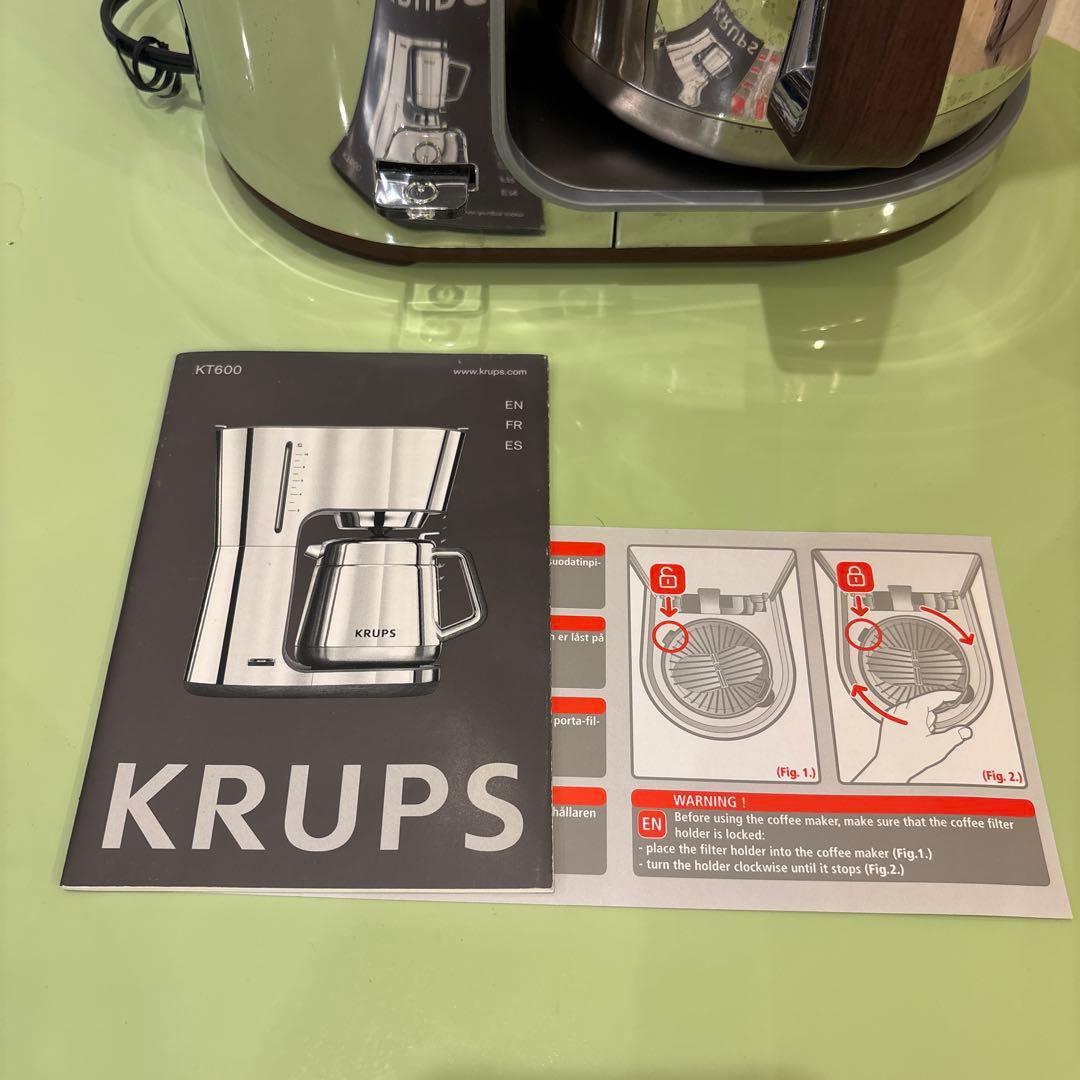 KRUPS KT600 コーヒーメーカー 10杯分