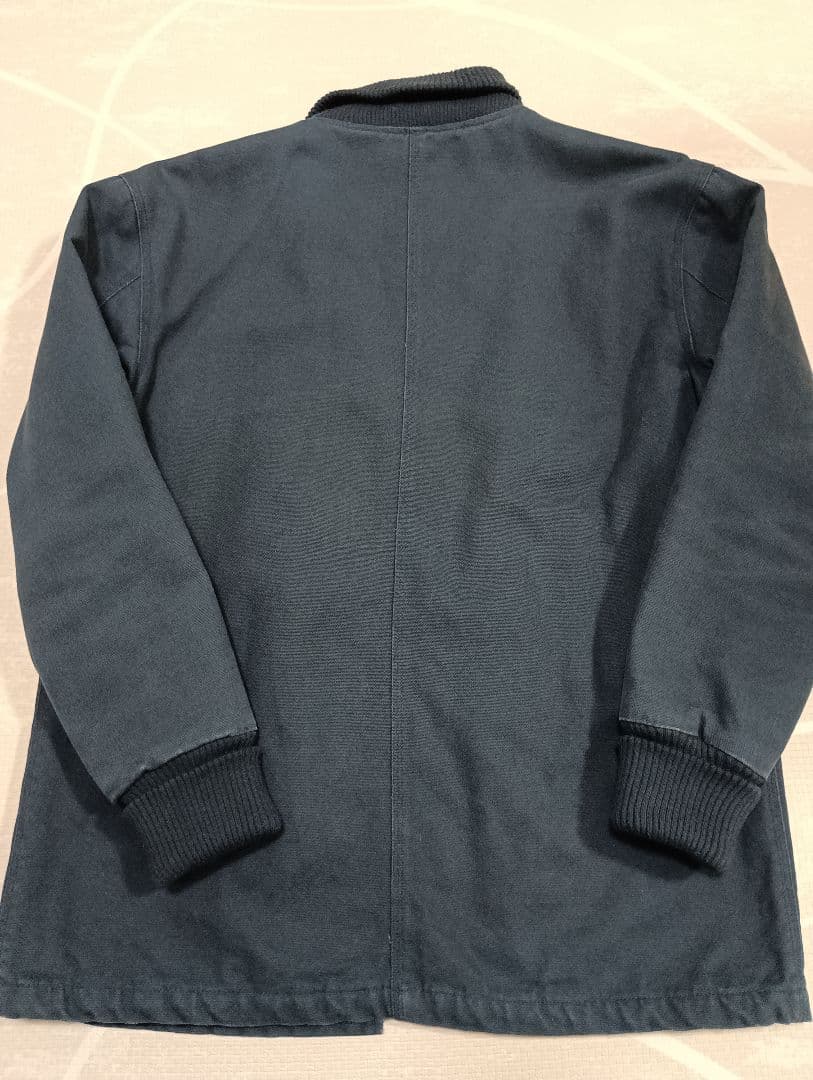 Walls ダックジャケット　月桂樹ボタン ショールカラー