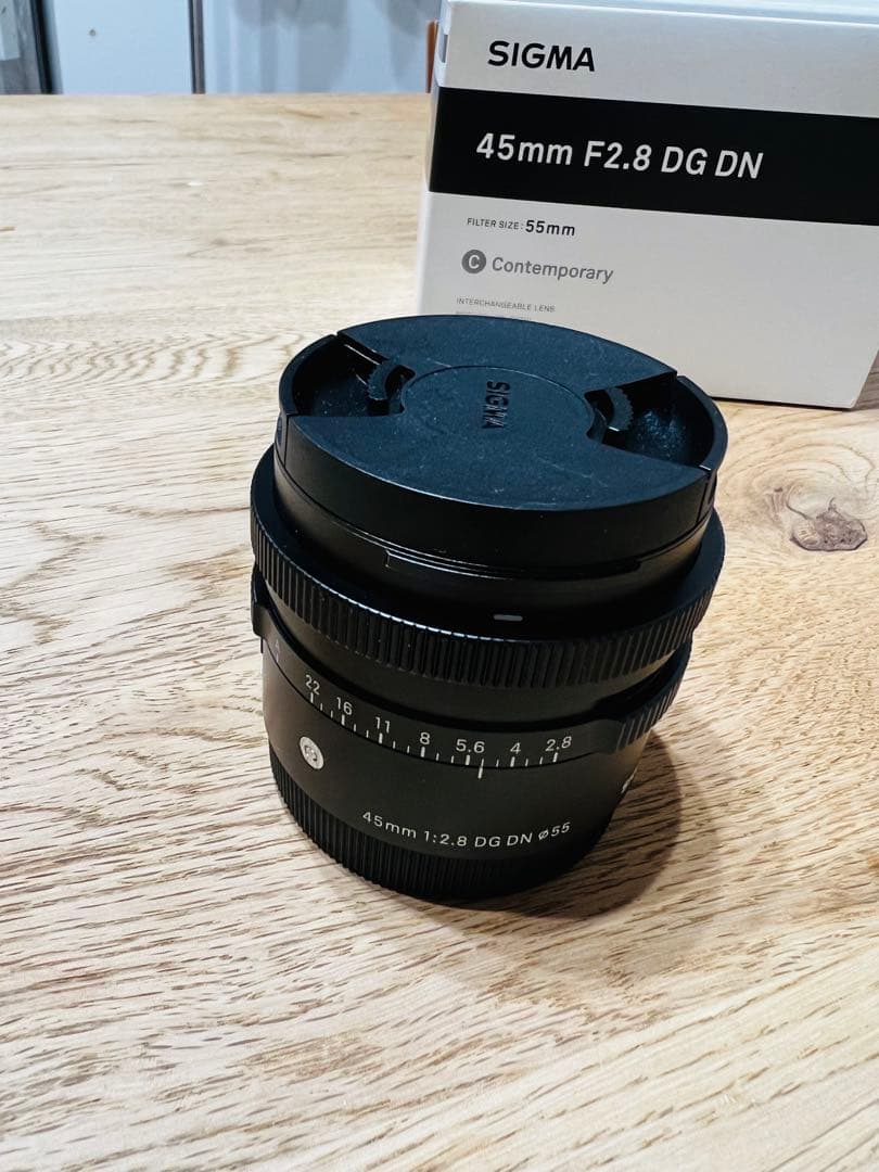 セール中　SIGMA 45mm F2.8 DG DN