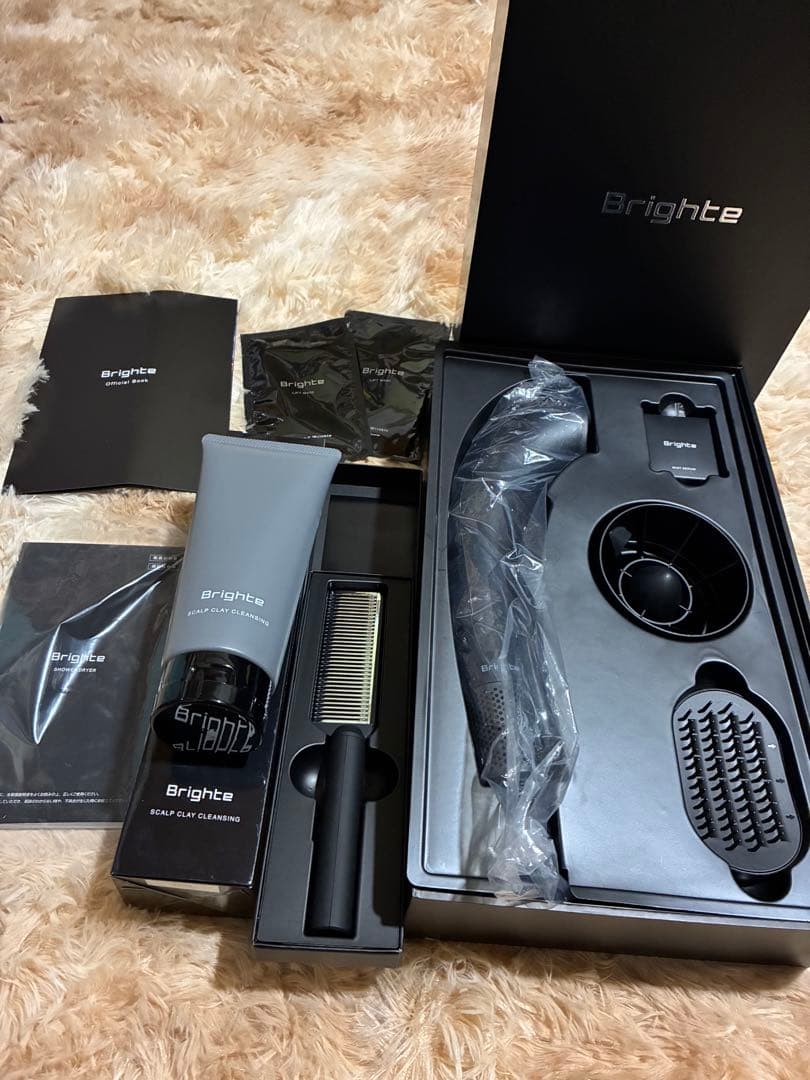 Brighte ヘアドライヤー グレー