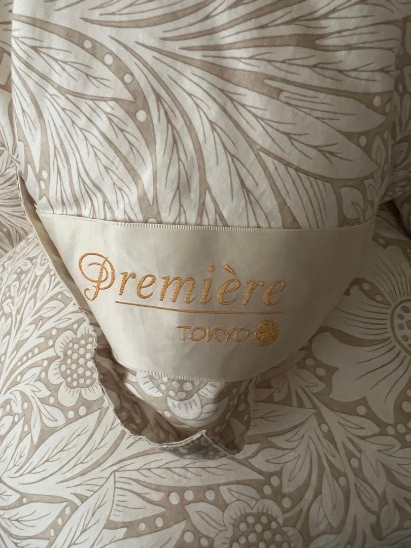 羽毛掛け布団 東京西川Première シングルサイズ　ホワイトコウダ