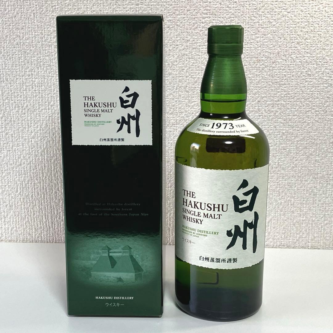 【未開栓】サントリー 白州 シングルモルトウイスキー 700ml