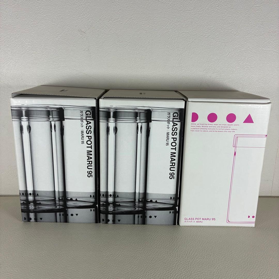 DOOA GLASS POT MARU95 3個セット