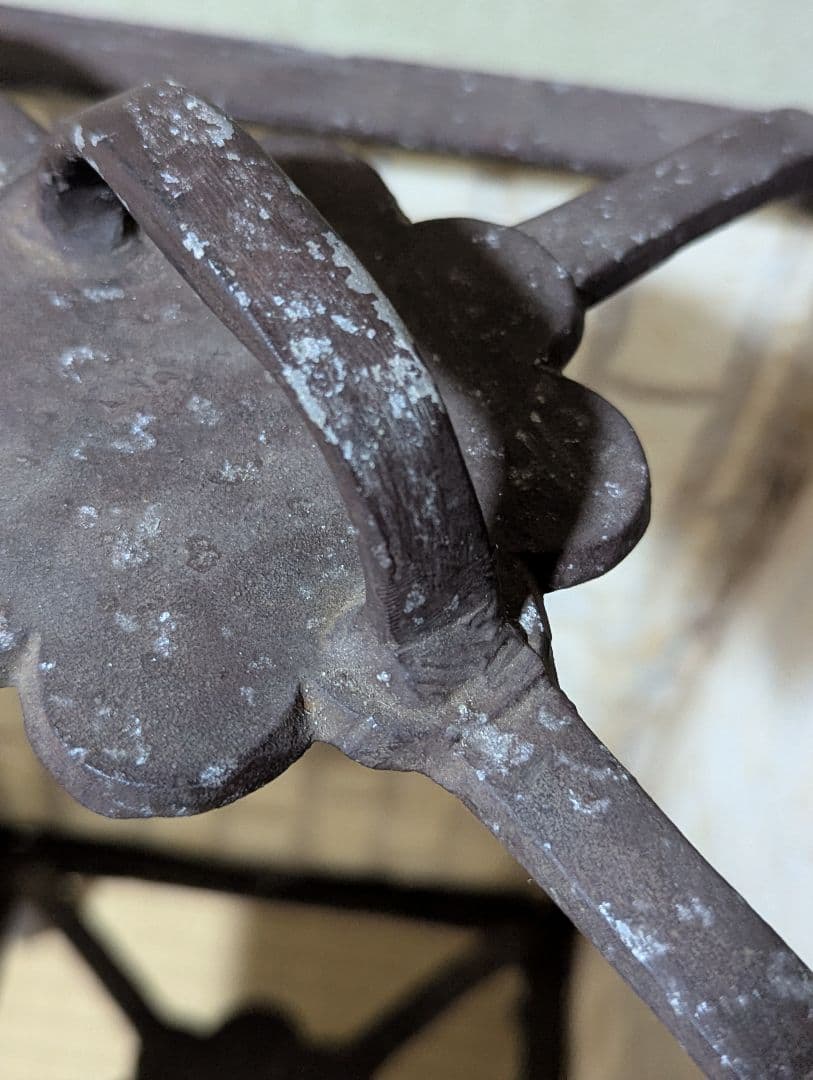 置行灯 フロアランプ 松梅 和風照明 古小物 古道具 アンティーク 骨董