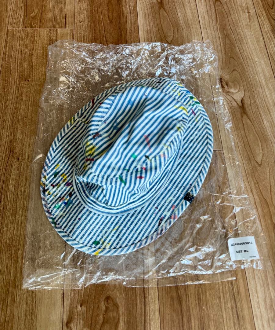 visvim BUCKLEY CAP DMGD ICT ヒッコリー