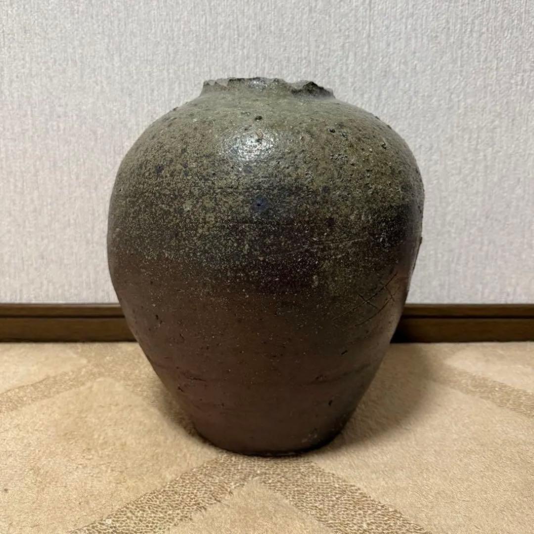 古丹波 壺 鎌倉時代 室町時代 備丹 窯印 古備前 古越前 古信楽 古美術 骨董