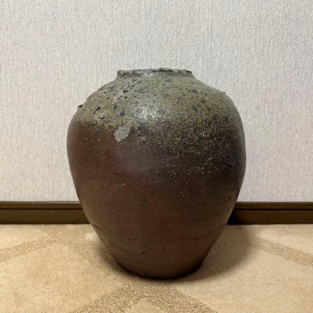 古丹波 壺 鎌倉時代 室町時代 備丹 窯印 古備前 古越前 古信楽 古美術 骨董